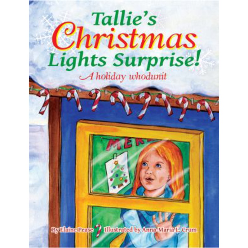 Tallie's Christmas Lights Surprise!