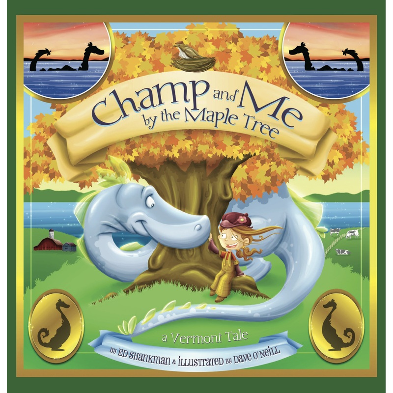 Champ and Me by the Maple Tree