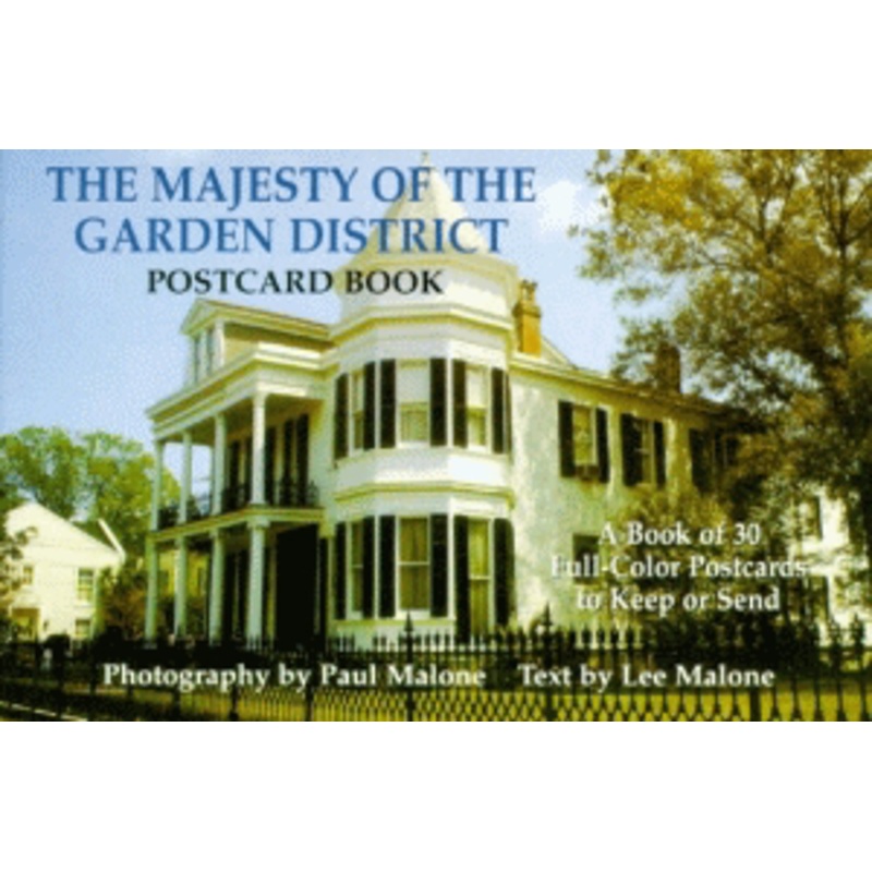 The Majesty of the Garden District Postcard Book